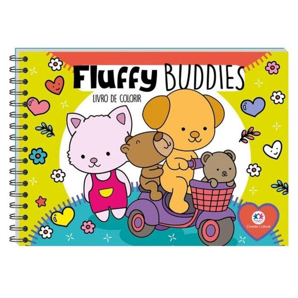Fluffy Buddies - Livro De Colorir