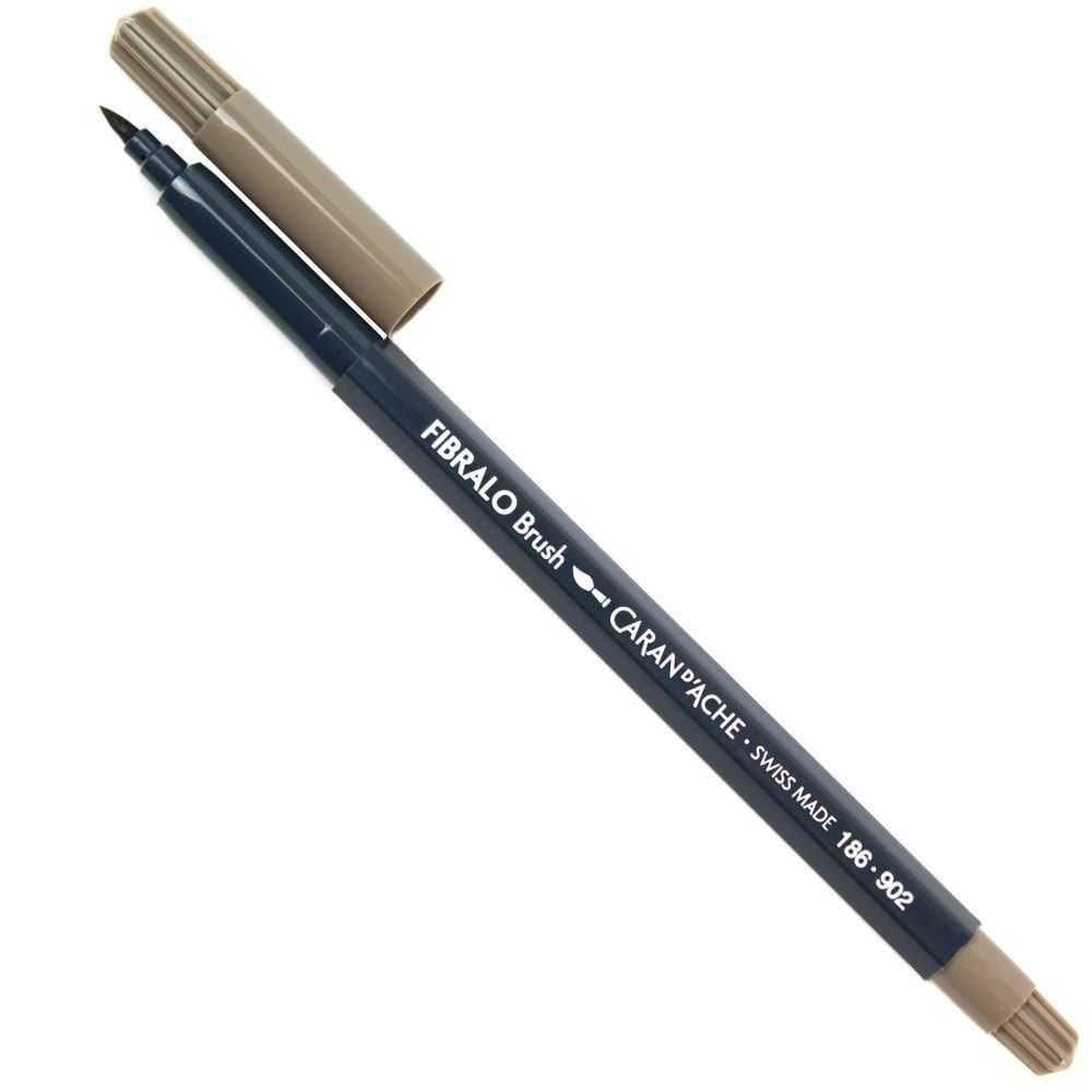 Caneta Caran D´Ache Aquarelável Fibralo Brush