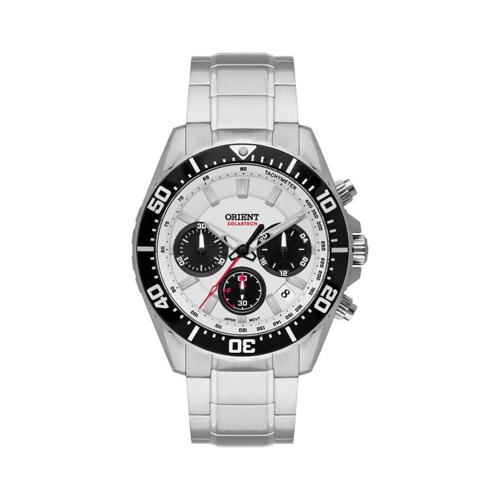 Relógio Orient Solartech Elite Sea Branco - Mbssc288 S1Sx