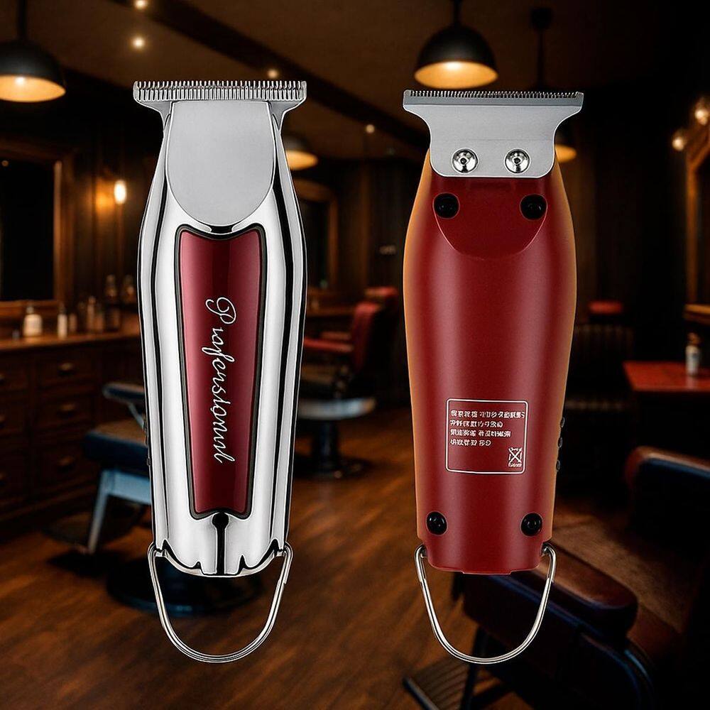 Kemei Recarregável Leve Ideal Para Barbearia