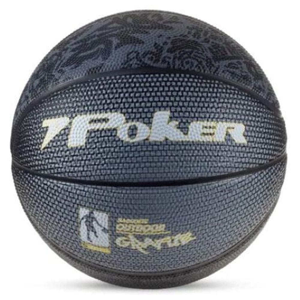 Bola Basquete Poker Grafite Nº7