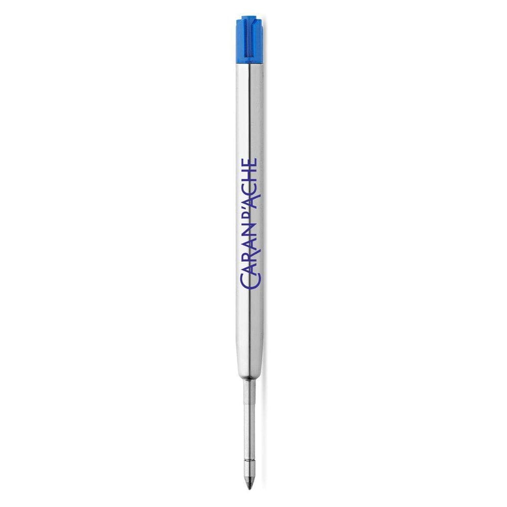 Carga Caneta Roller Carand`Ache Fina Blue