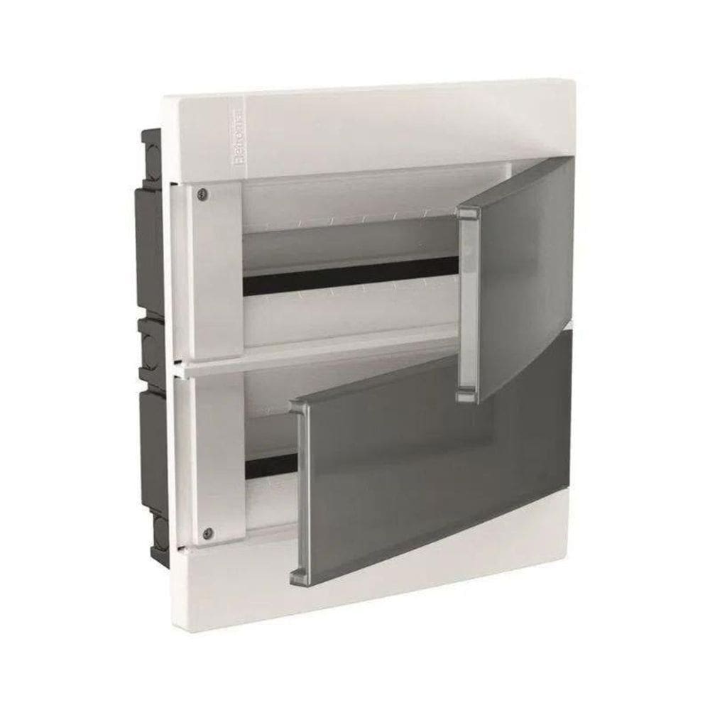 Caixa Passagem Embutir Fume 24/16 Disjuntor Vt24 Eletromar