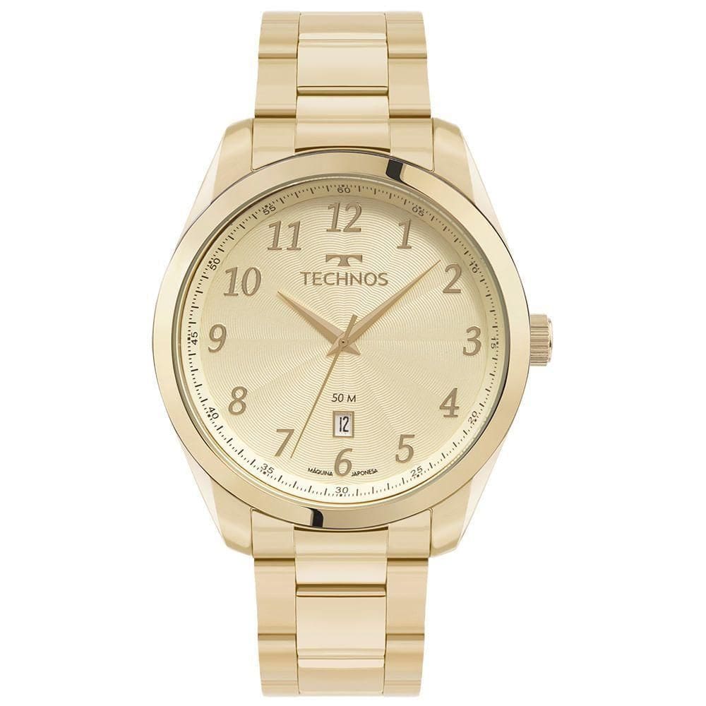 Relógio Technos Masculino Steel Dourado - 2315lan-1d 2315lan-1d