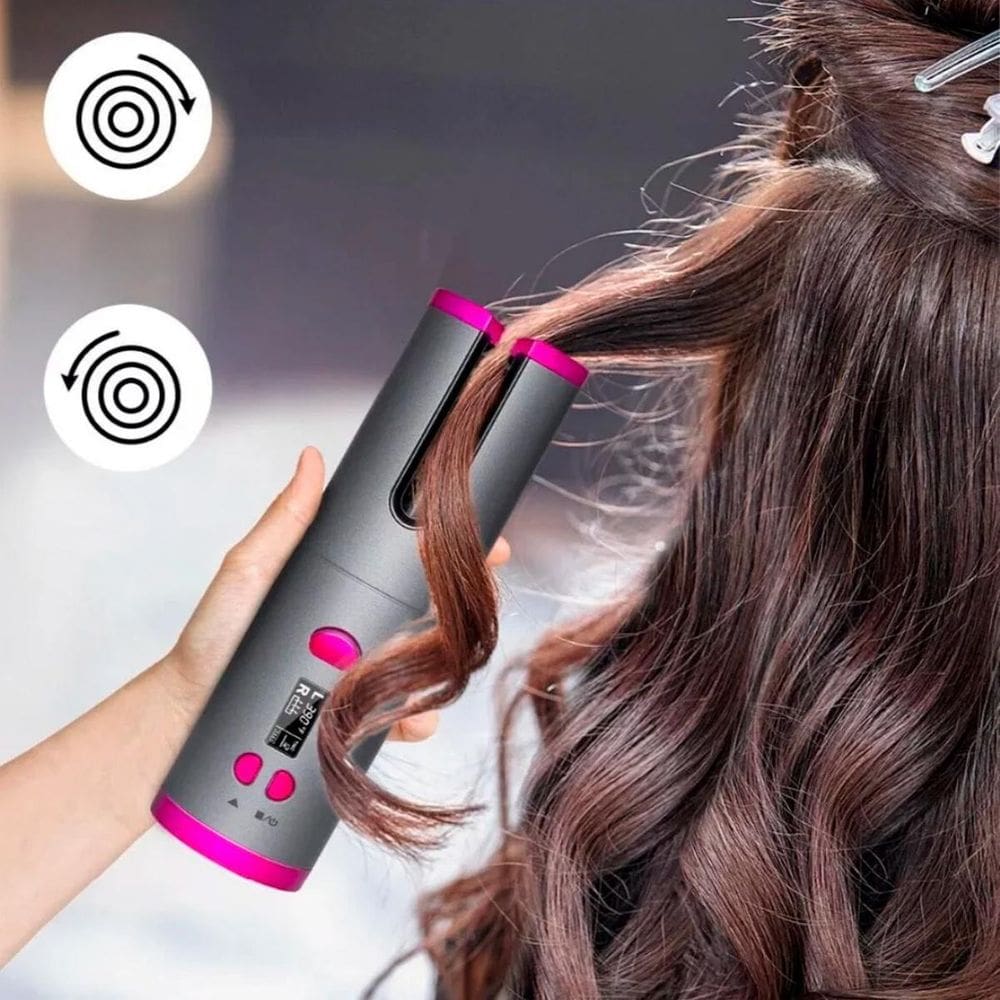 Modelador De Cachos Espiral Perfeito Para Cachear