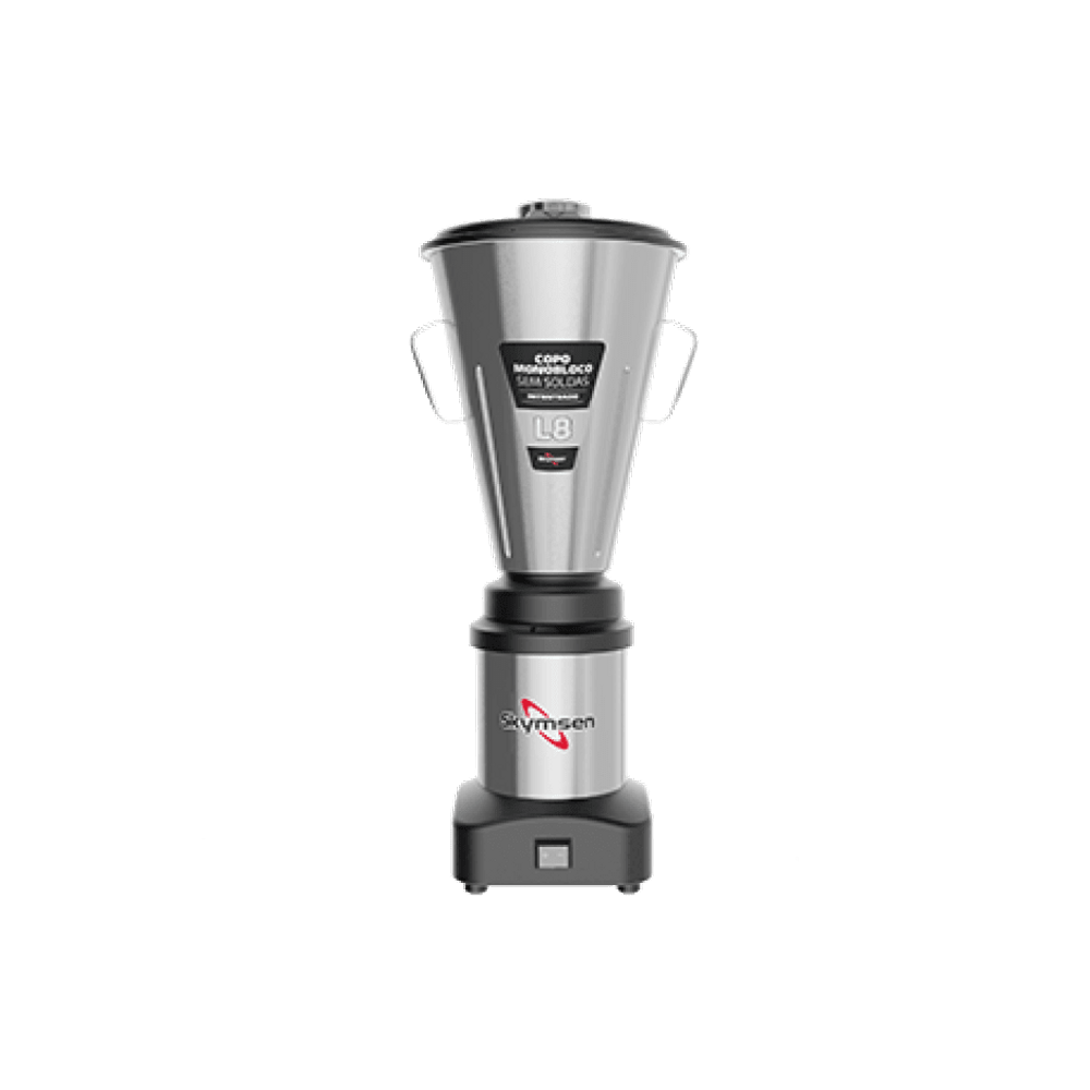 Liquidificador Comercial Skymsen Inox Copo Monobloco 8 Litros L8 Bivolt
