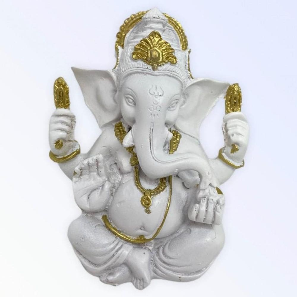 Ganesha Baby Prosperidade Em Resina-Escolha A Cor