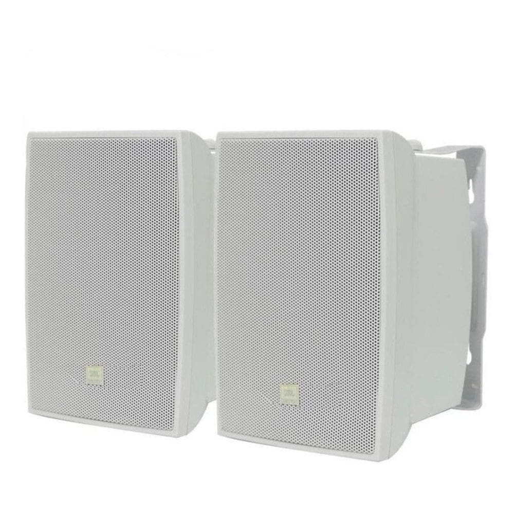 Par de Caixas de Som JBL C621B Branco 50W RMS de Parede