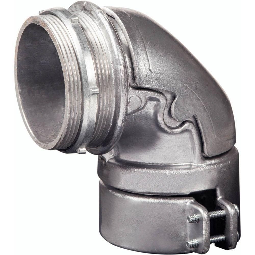 Conector Curvo 4” Tramontina Com Rosca Tramontina