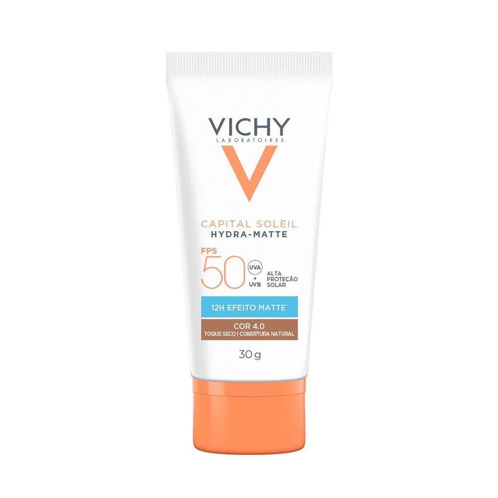 Protetor Solar Vichy Capital Soleil Hydra Matte FPS 50 Cor 4.0 30g