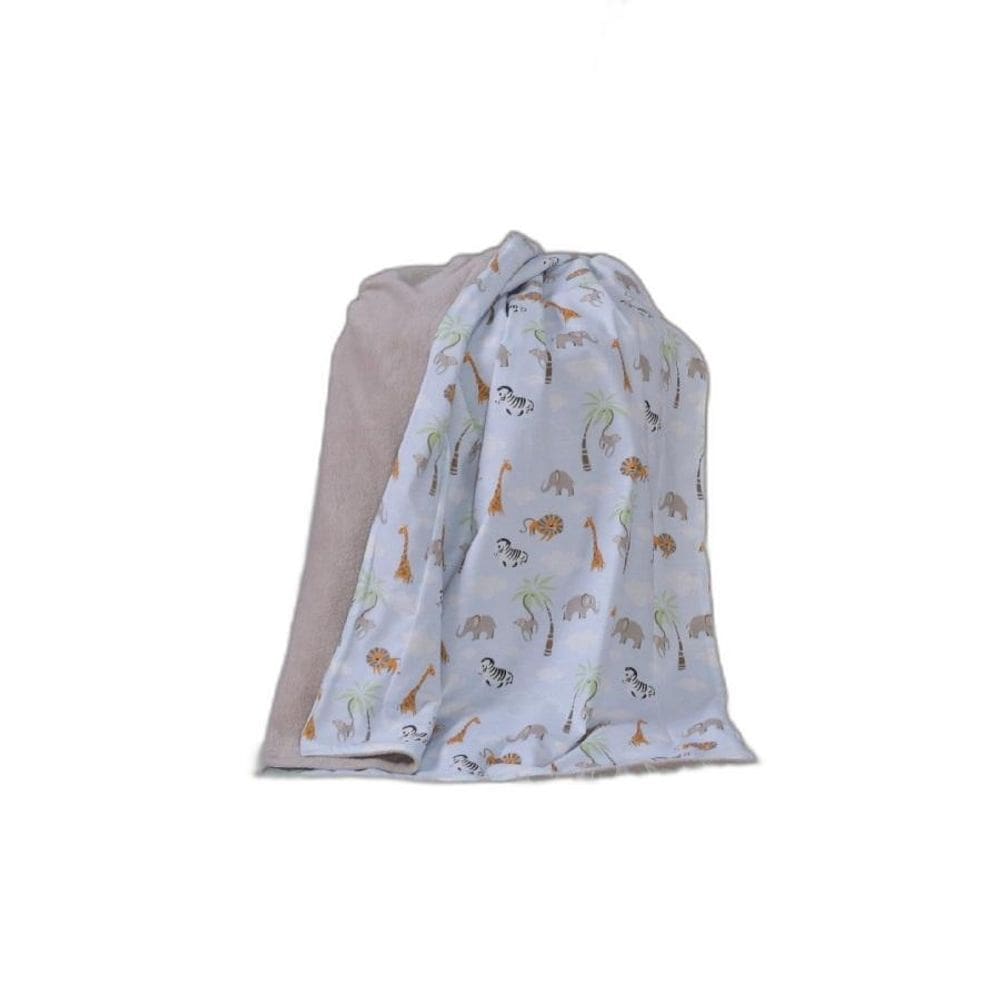 Manta Baby Cobertor Bebe Dupla Face Menino Menina 1,15 X