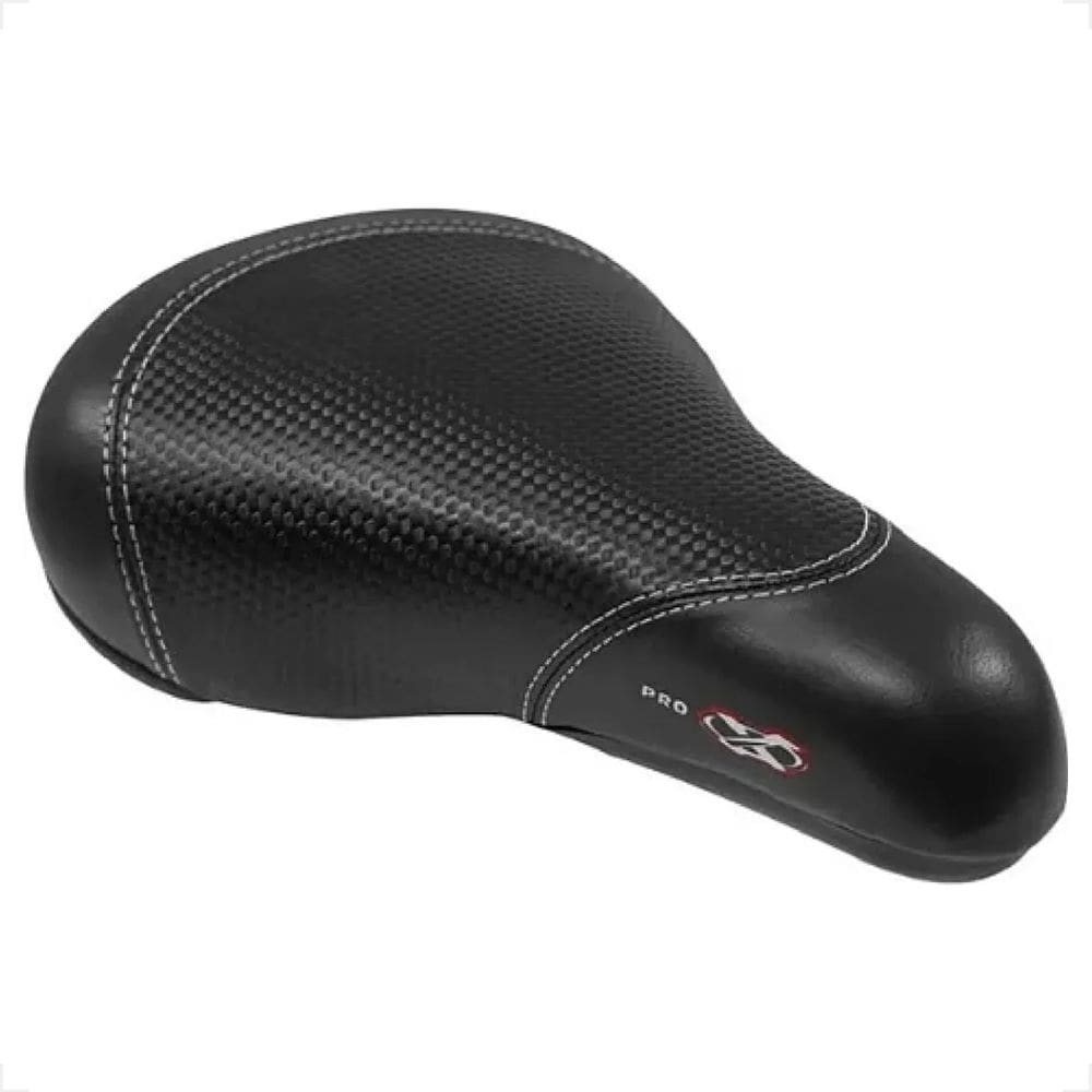 Banco Selim Pro X tipo Gios DDK Wheeling Bmx Vikingx Freehide Manobra Grau Confortavel Montadinha