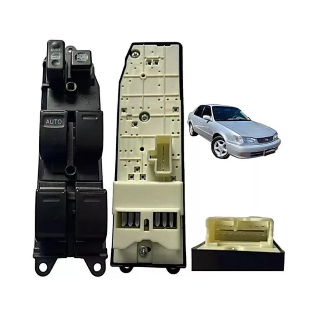 Botão Comando Interruptor Vidro Corolla 1998/2000 8482012340