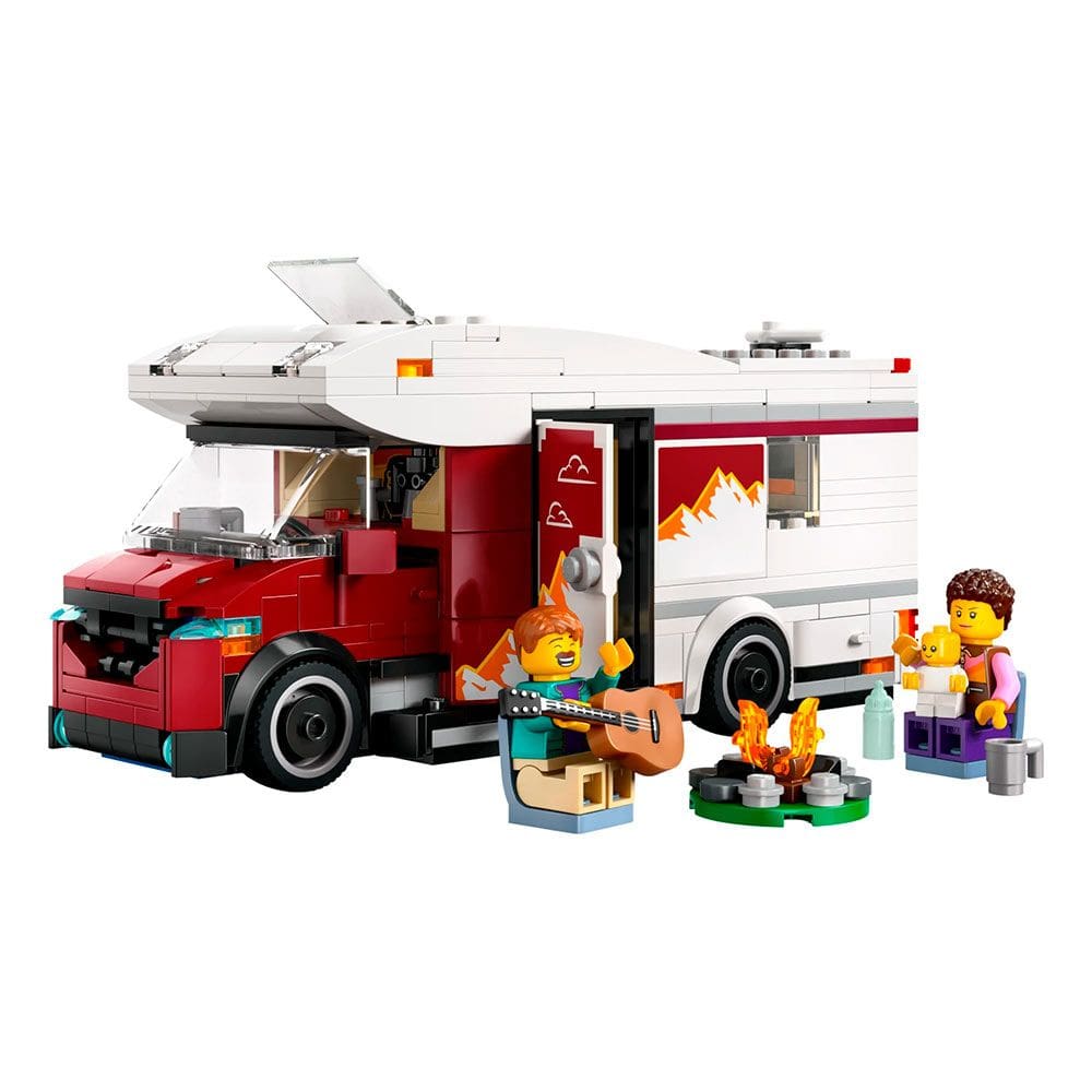 Bloco de Montar - Lego City – Aventura de férias com motorhome - 385 peças - LEGO