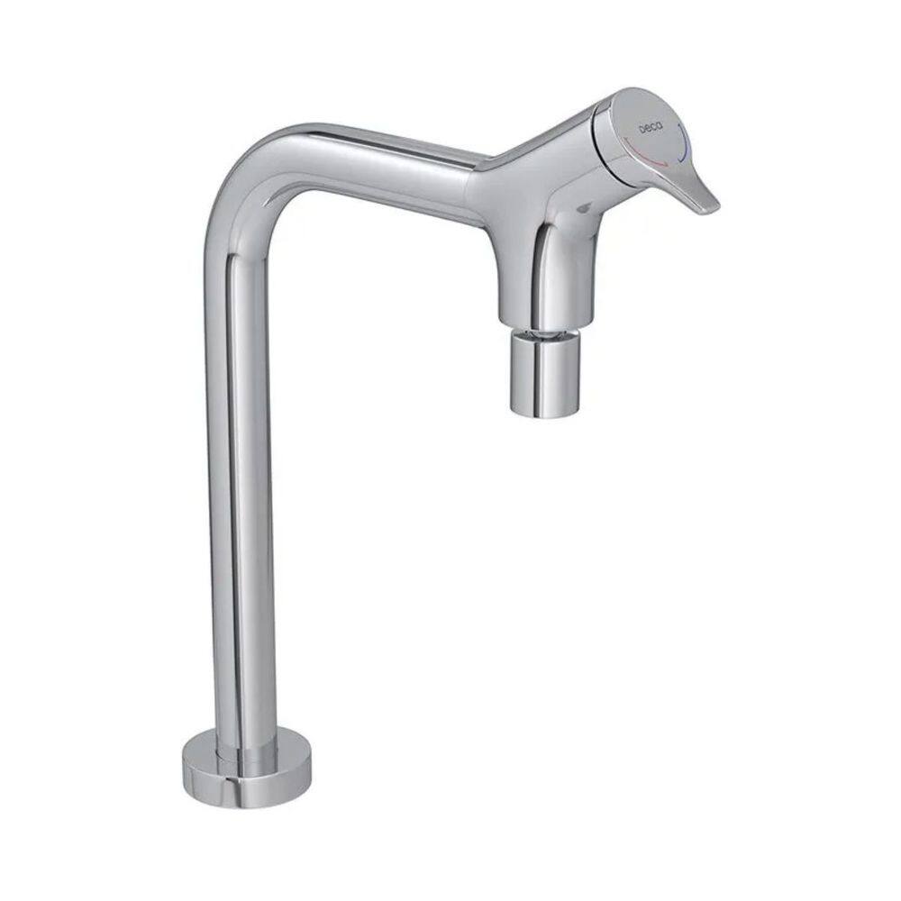 Misturador Monocomando Torneira de Cozinha Mesa Bica Alta Alavanca Cromado Deca