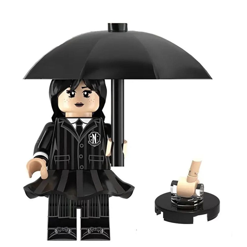 Boneca Wandinha Vandinha Wednesday Addams Bloco De Montar Escolha Modelo