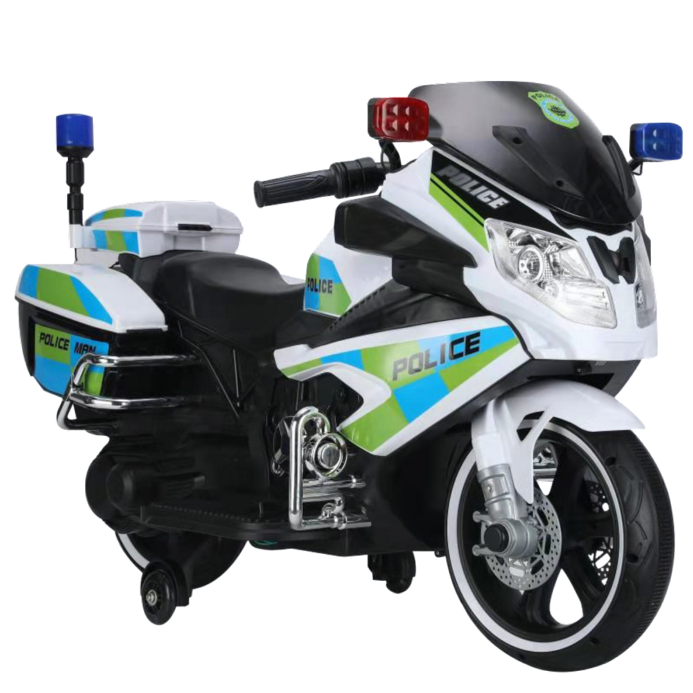 Motocicleta Eletrica Infantil Policia 12v