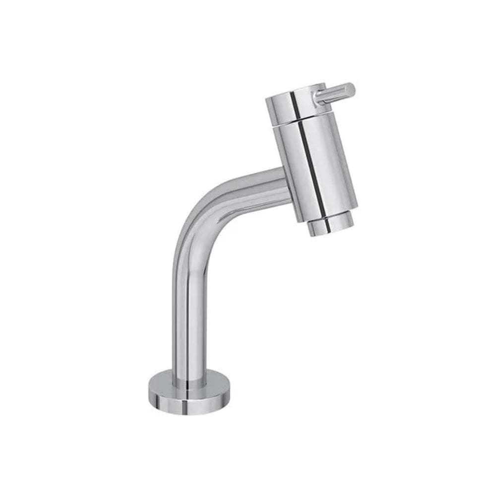 Torneira de Mesa Bica Baixa Lavabo Banheiro Cromado Abertura 1/4 Jato Aerado Bitola 1/2 Deca