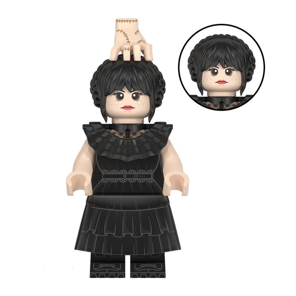 Boneca Wandinha Vandinha Wednesday Addams Bloco De Montar Escolha