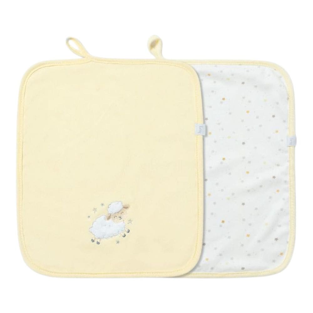 Kit 2 Babinhas Paninho de Boca Bebê Unissex Little Baby -Hug