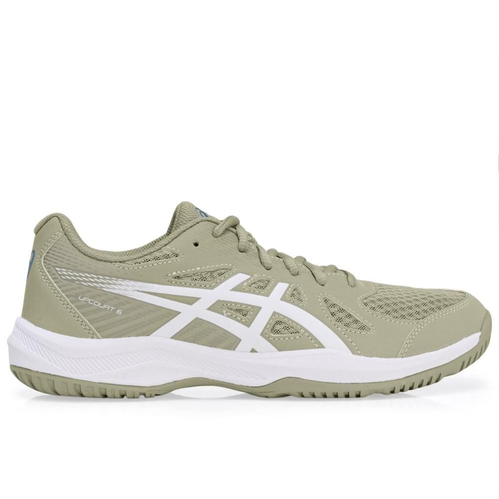 Tênis Asics Upcourt 6 Areia e Branco