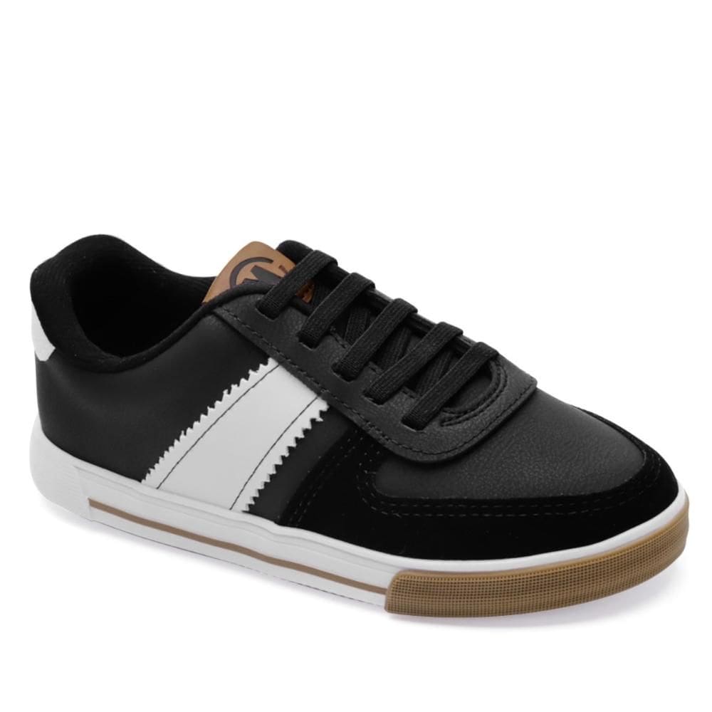Tênis Molekinho Napa Floter Rustico Neo Infantil Preto