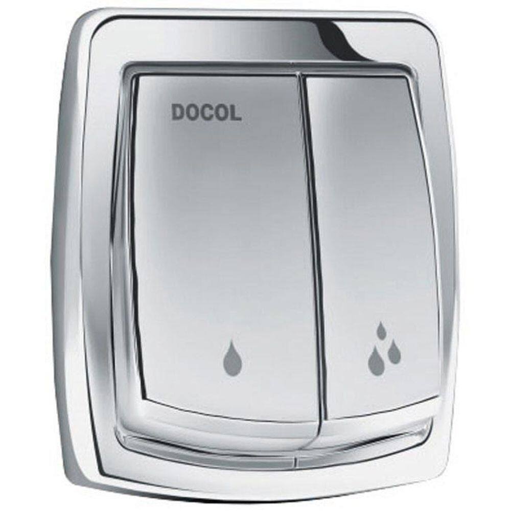 Acabamento para Válvula de Descarga Docol Salvágua Box, Cromado