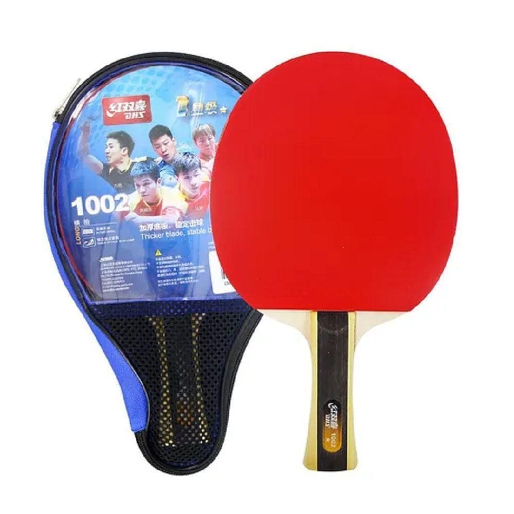 Raquete Tênis De Mesa Dhs 1002  + Case