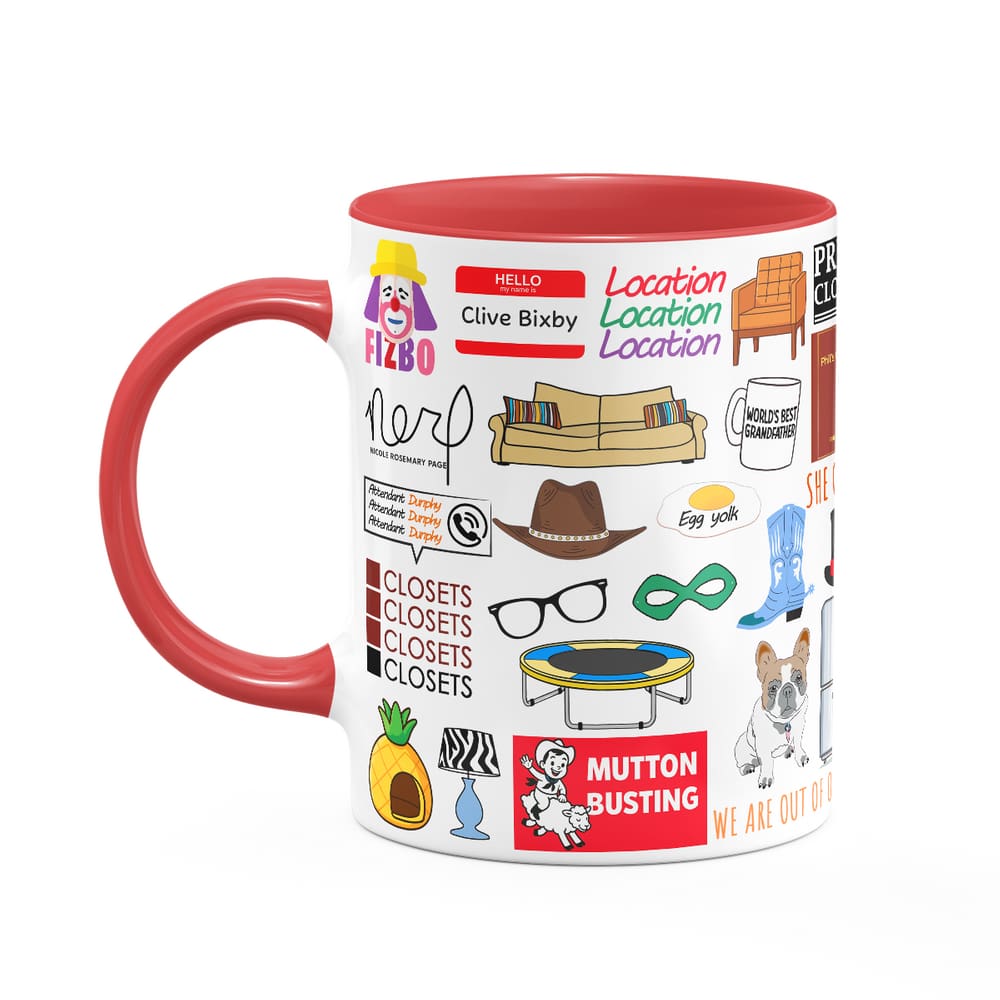 Caneca Icons Moments - Modern Family - B-red
