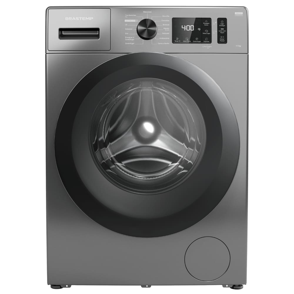 Máquina de Lavar Brastemp 11Kg Titanium com Super Remoção de Manchas - BNF11AS