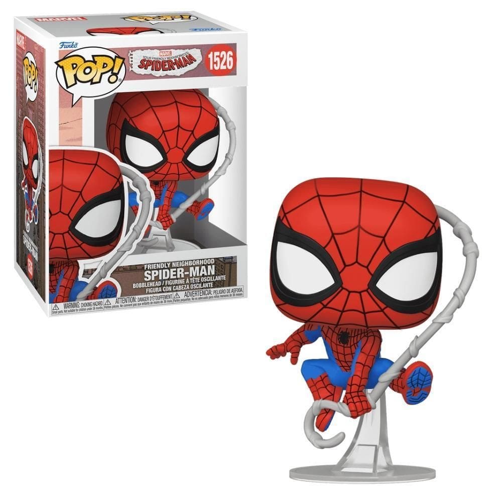 Boneco Funko Pop Marvel Homem-Aranha Amigão Da Vizinhança