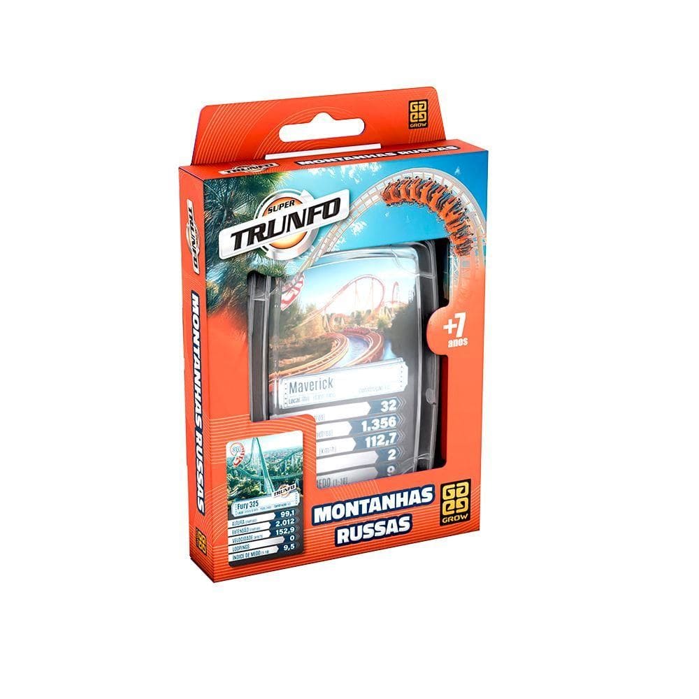 Super Trunfo Montanhas Russas - Grow