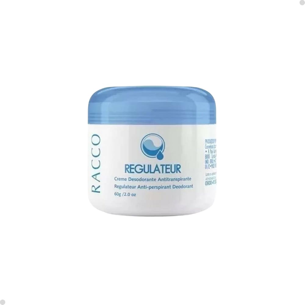 CREME DESODORANTE ANTITRANSPIRANTE REGULATÉUR autêntico RACCO 60G