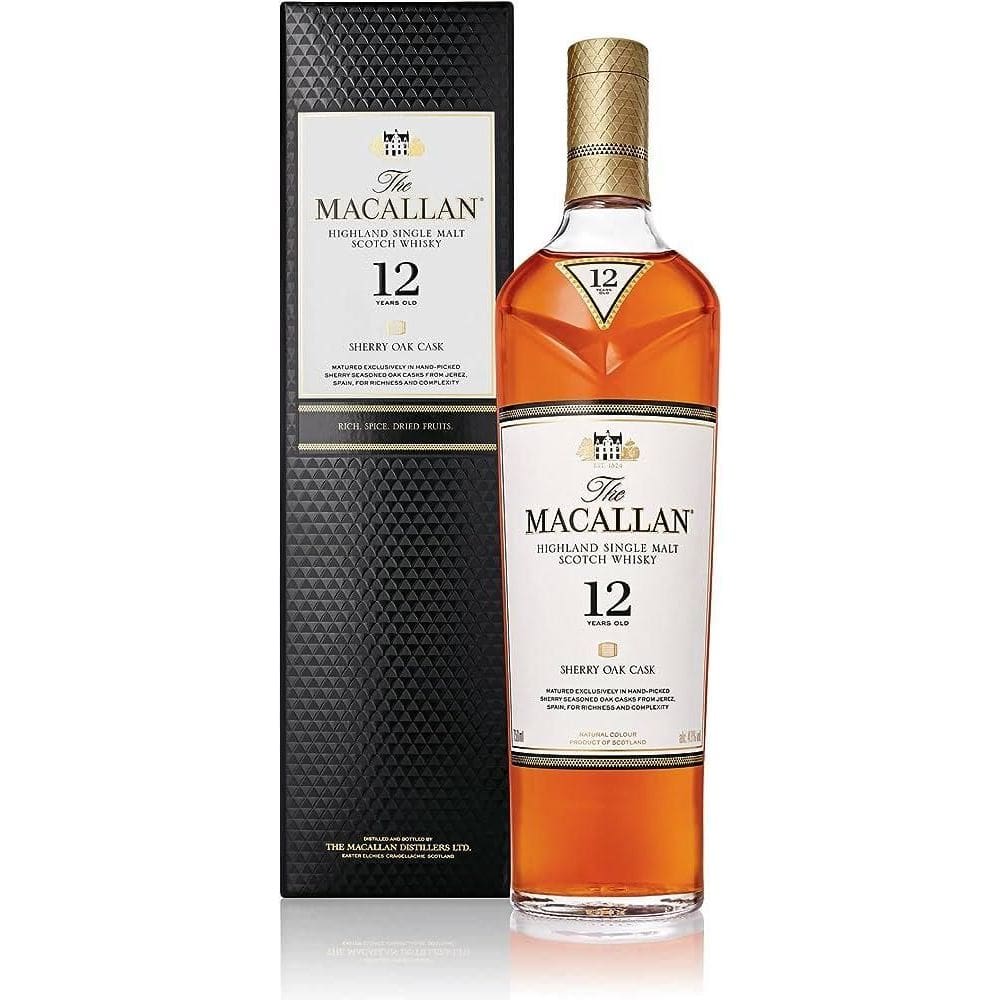 Whisky Macallan Sherry Oak 12 anos 700ml