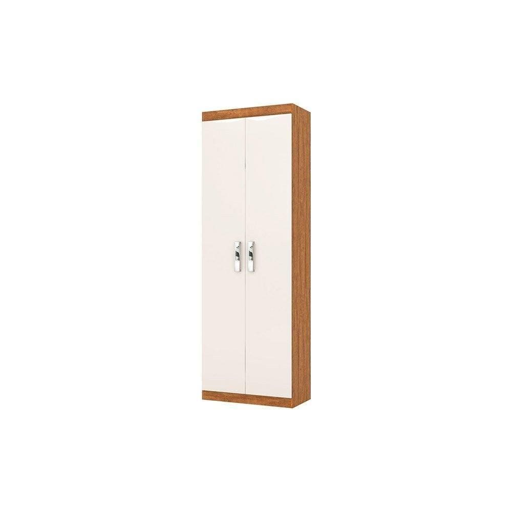 Armário Multiuso Organizador Delta Amêndoa Off White Lukaliam