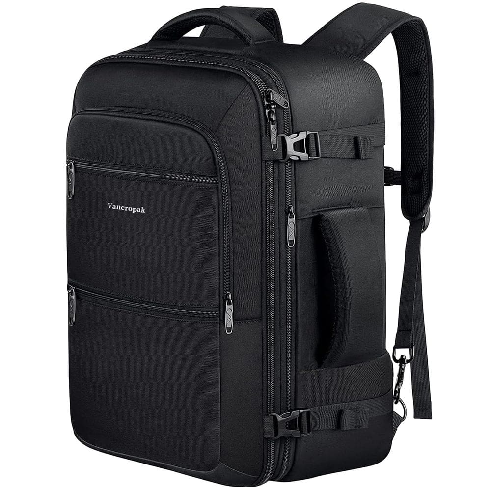 Mochila Carry On Vancropak 50L expansível resistente à água