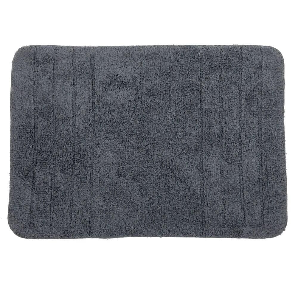 Tapete para Banheiro Vizapi 50x70cm Shiva Grafite