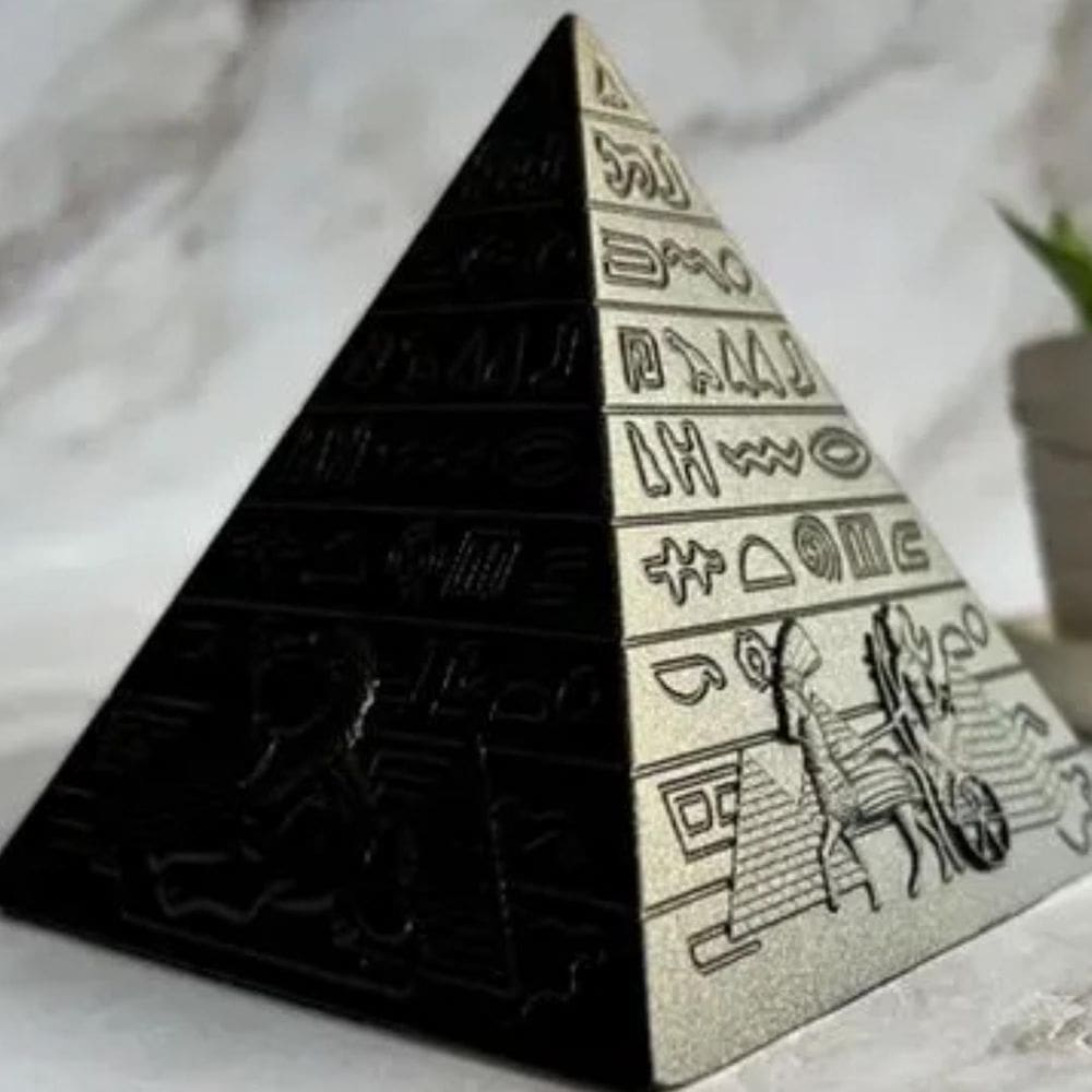 Enfeite Decorativo Pirâmide Gizé Egito Estátua Escultura Top