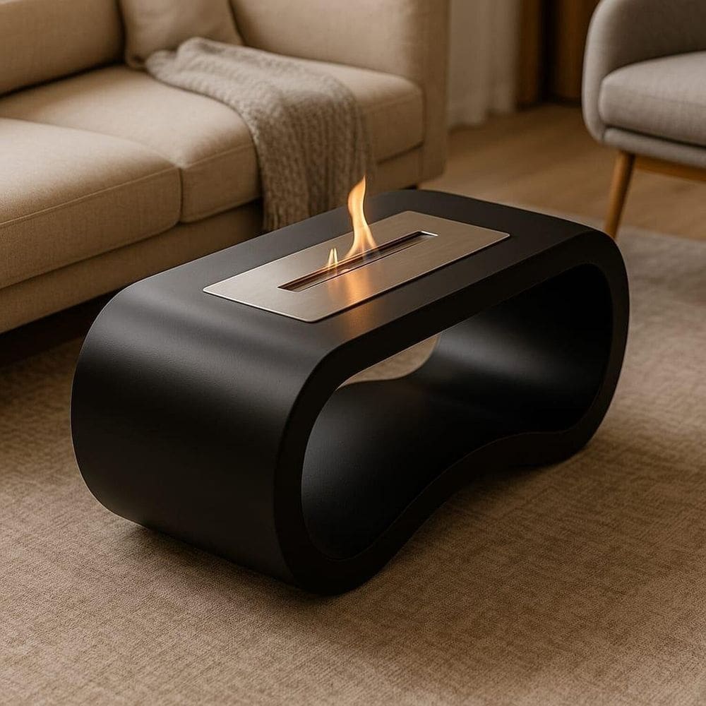 Lareira Ecológica de Mesa 95cm X 44cm Senna