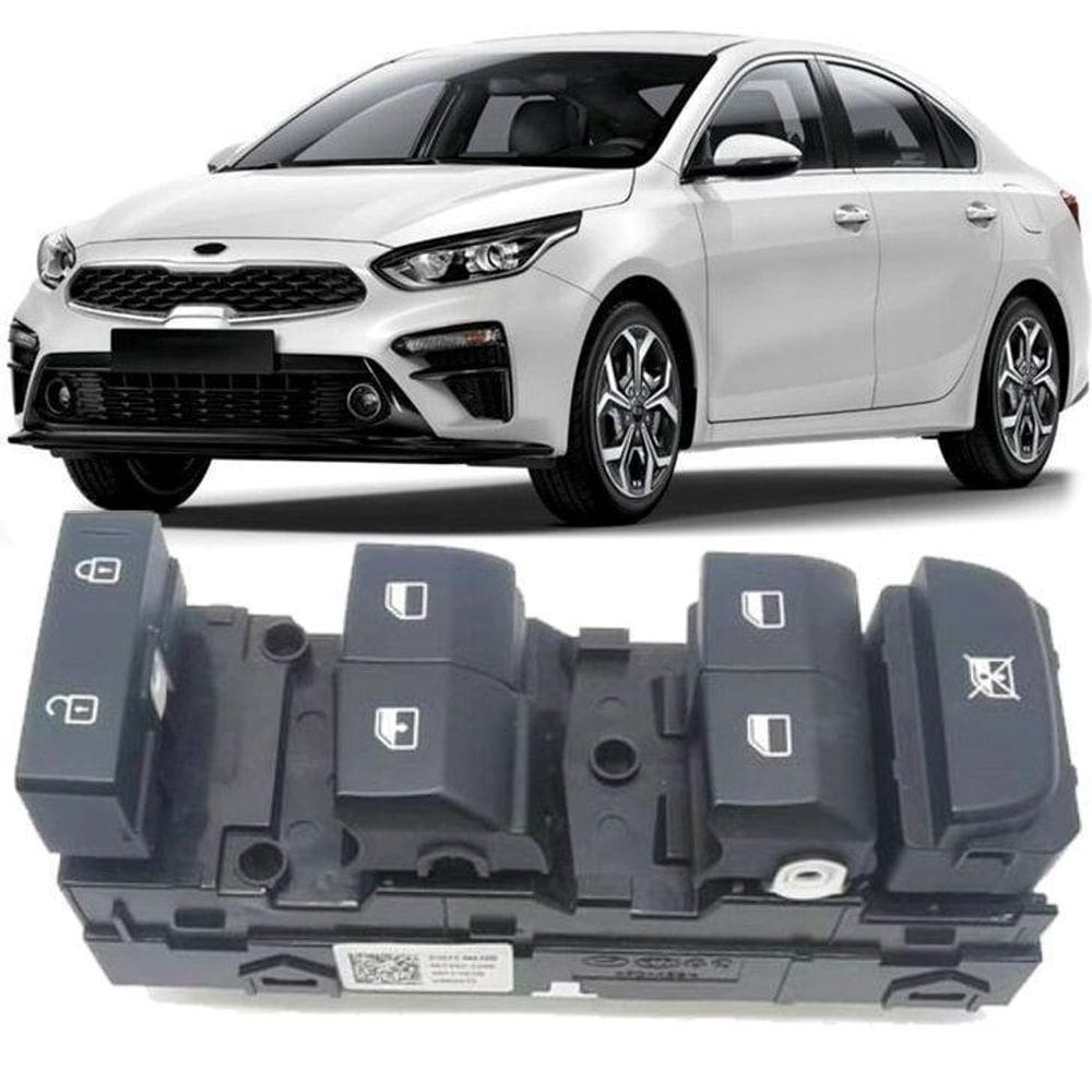 Botão Do Vidro Eletrico Kia Cerato 2.0 16V Flex 2020