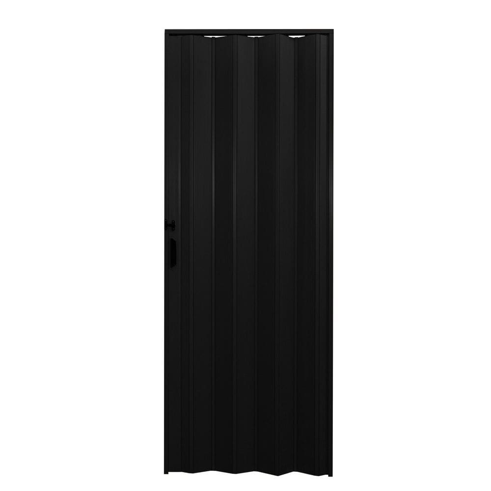 Porta Sanfonada de Pvc 210cm X 90cm Belplast Preto