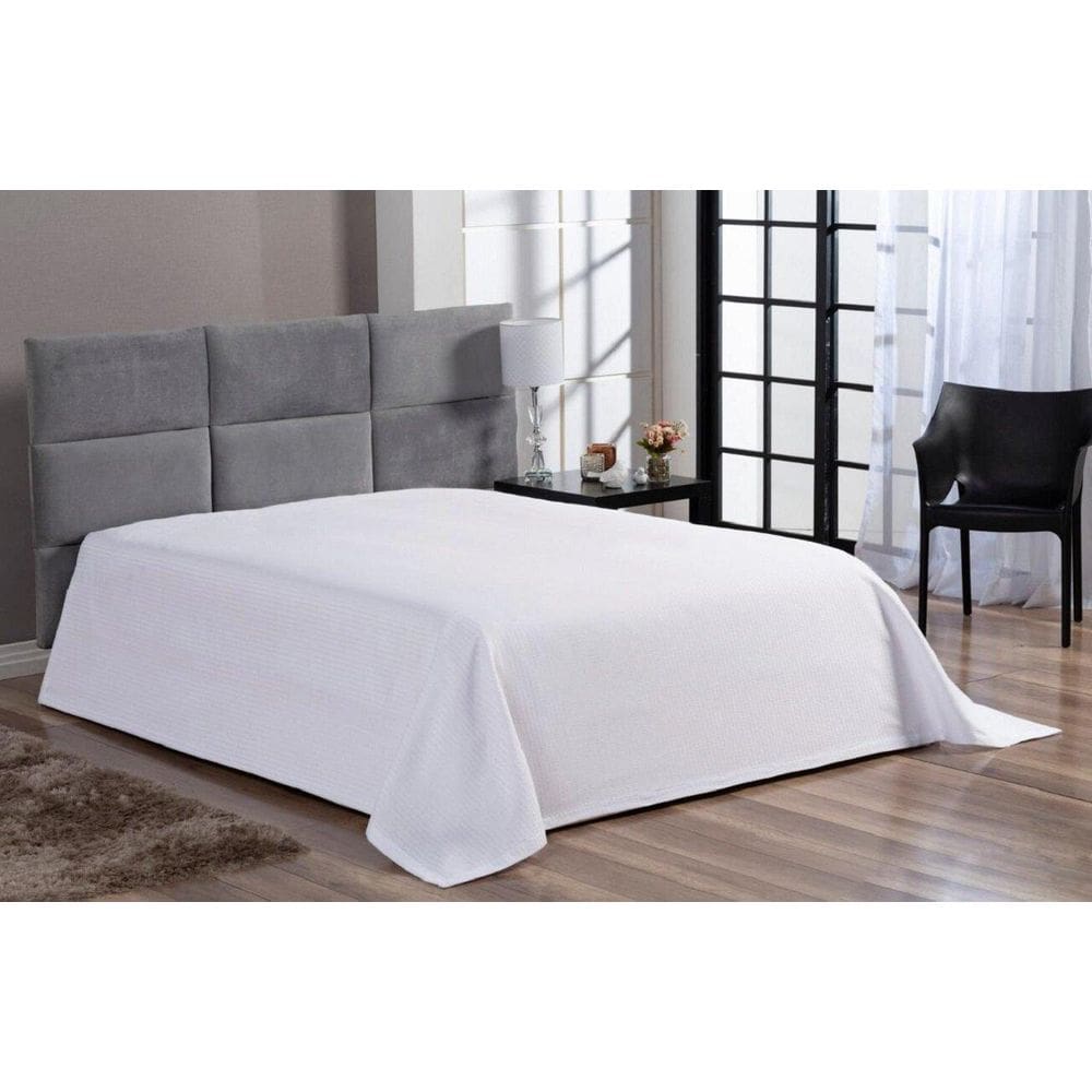 Cobre Leito Colcha Piquet Liso Casal King Avulso