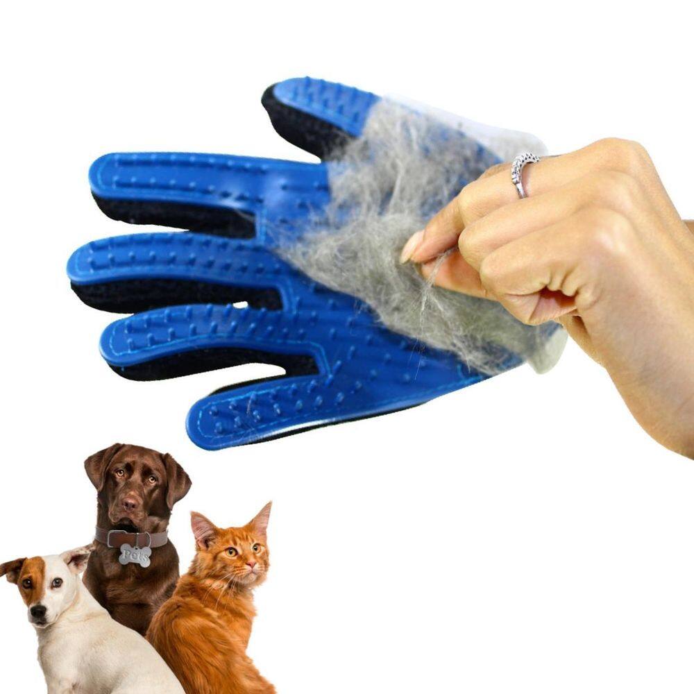 Luva Pet Para Cães Gatos Remove Pelo Animais