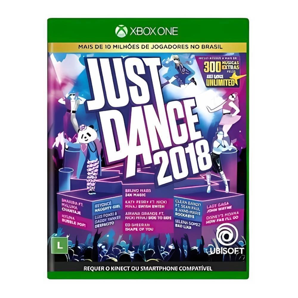 Jogo Just Dance 2018 Xbox One Americano