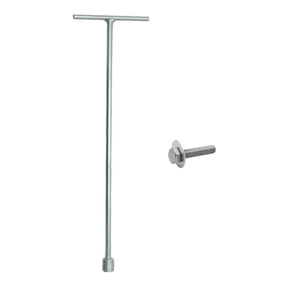 Chave T Longa 62Cm + Parafuso Agitador Lavadoras Electrolux