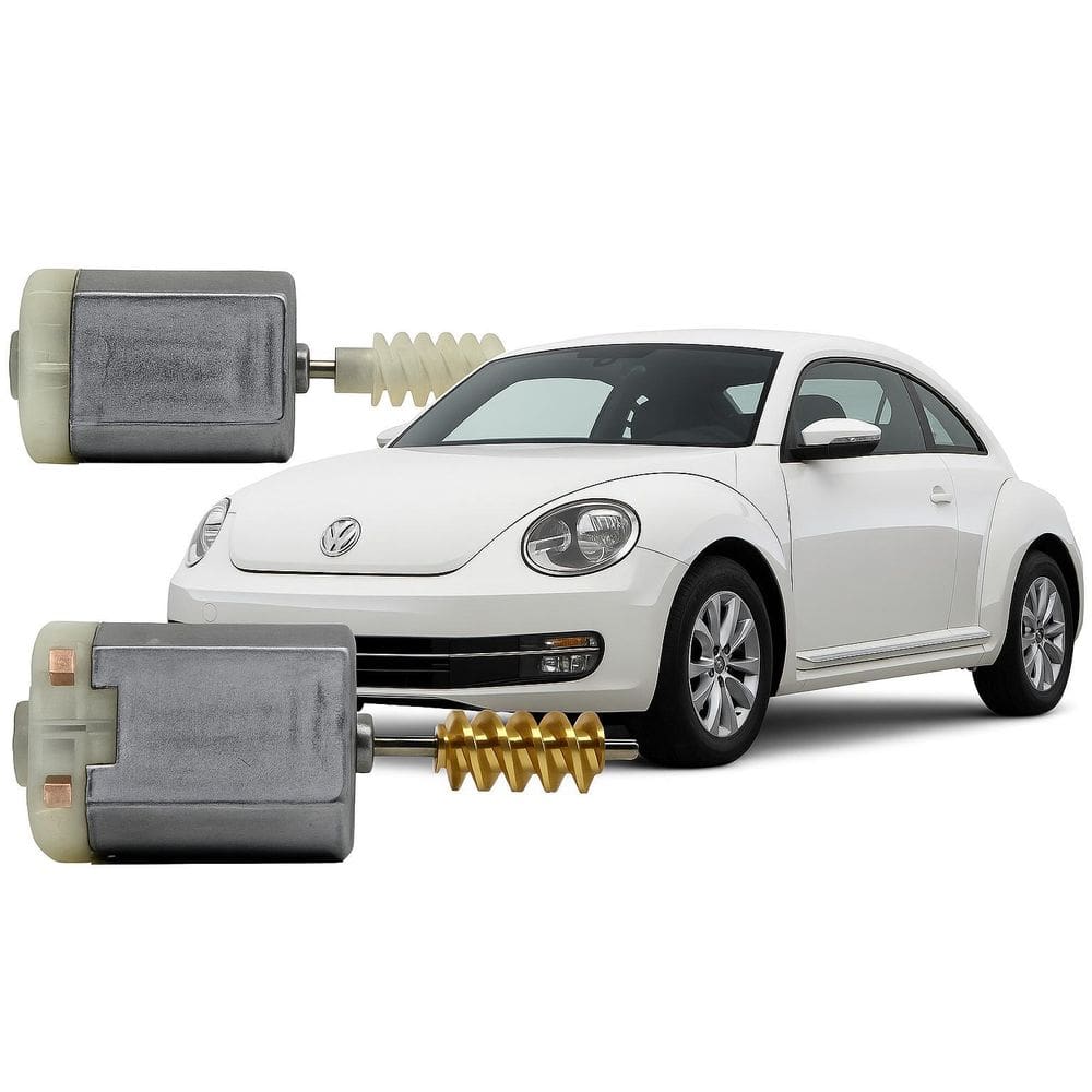 2 Motor Trava Fechadura Eletrica Novo Fusca 2012 A 2016