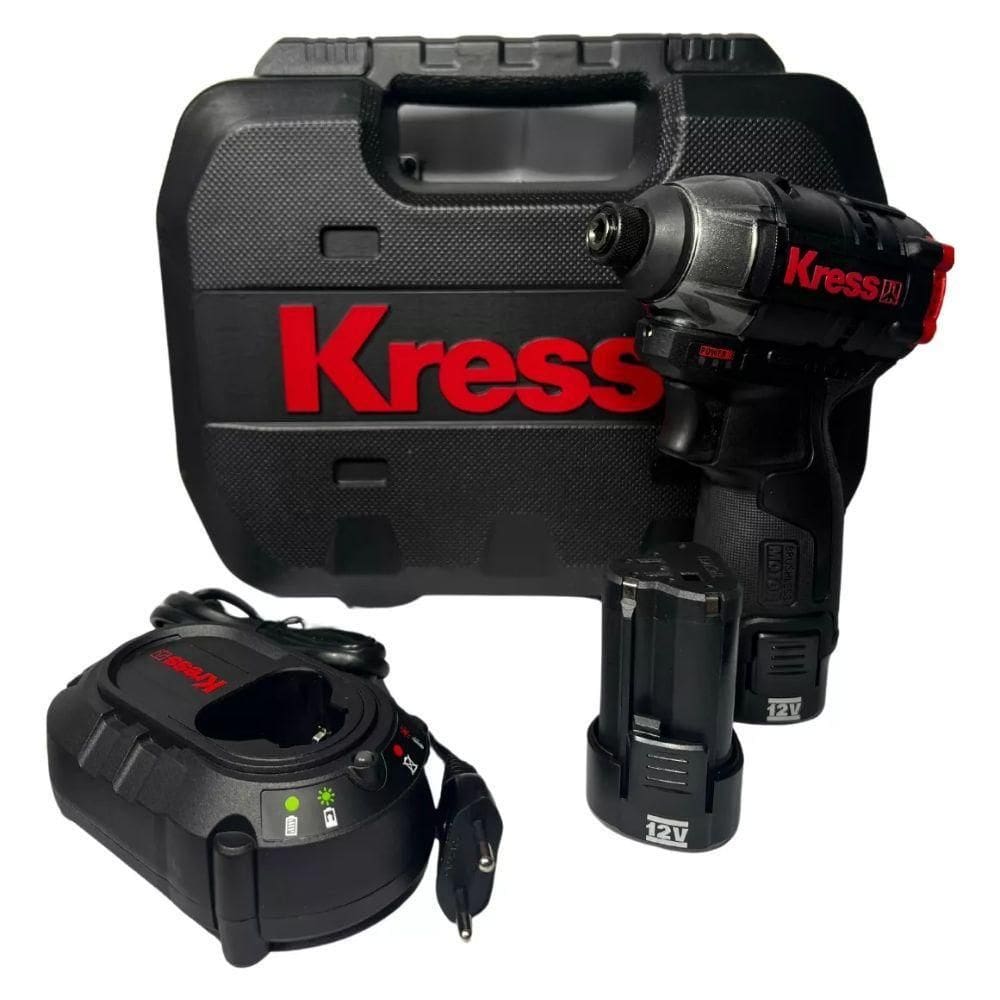 Parafusadeira Impacto 12V 140Nm 2Bat Kub50.2 Kress