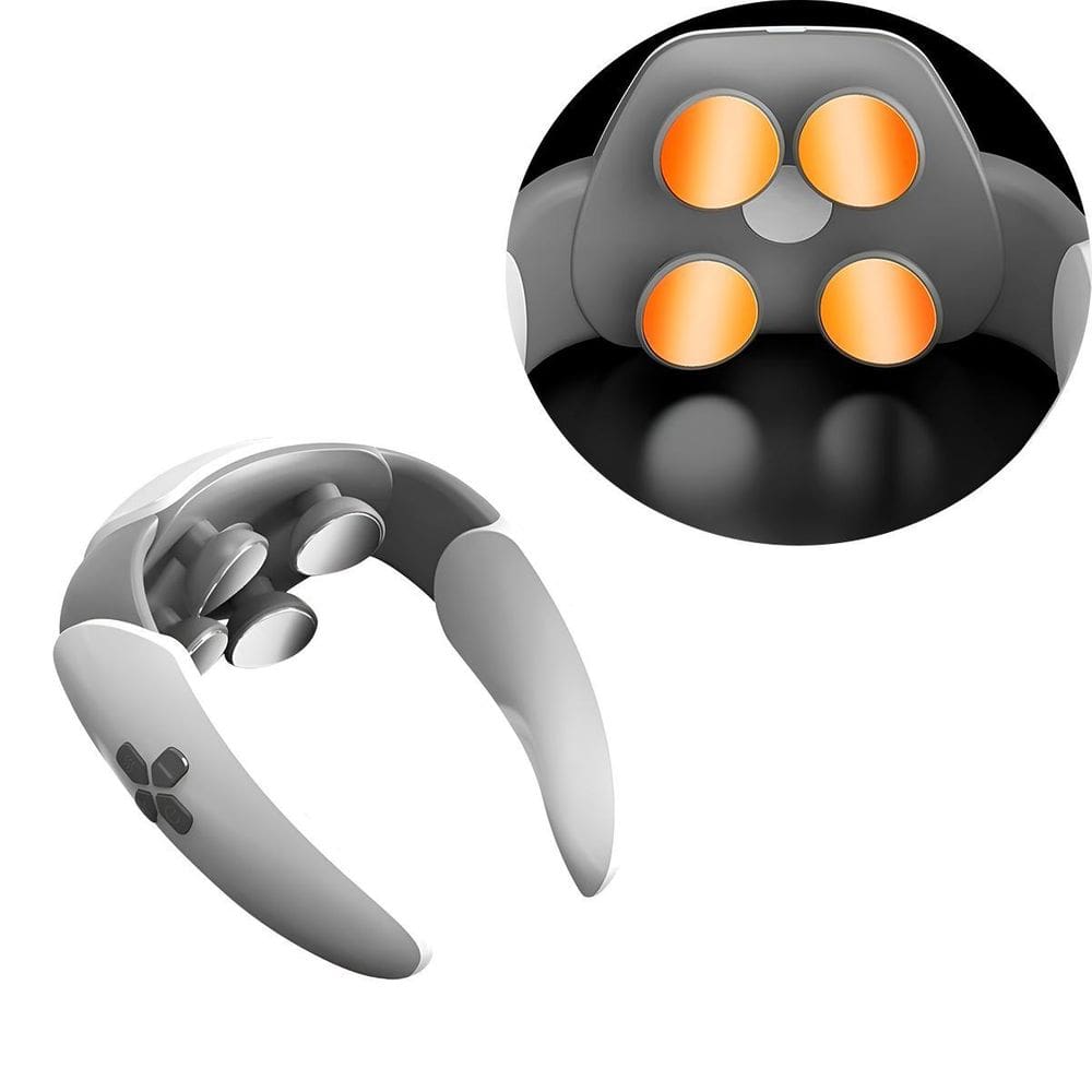 Massageador Elétrico Portátil Cervical Pescoço Alívio