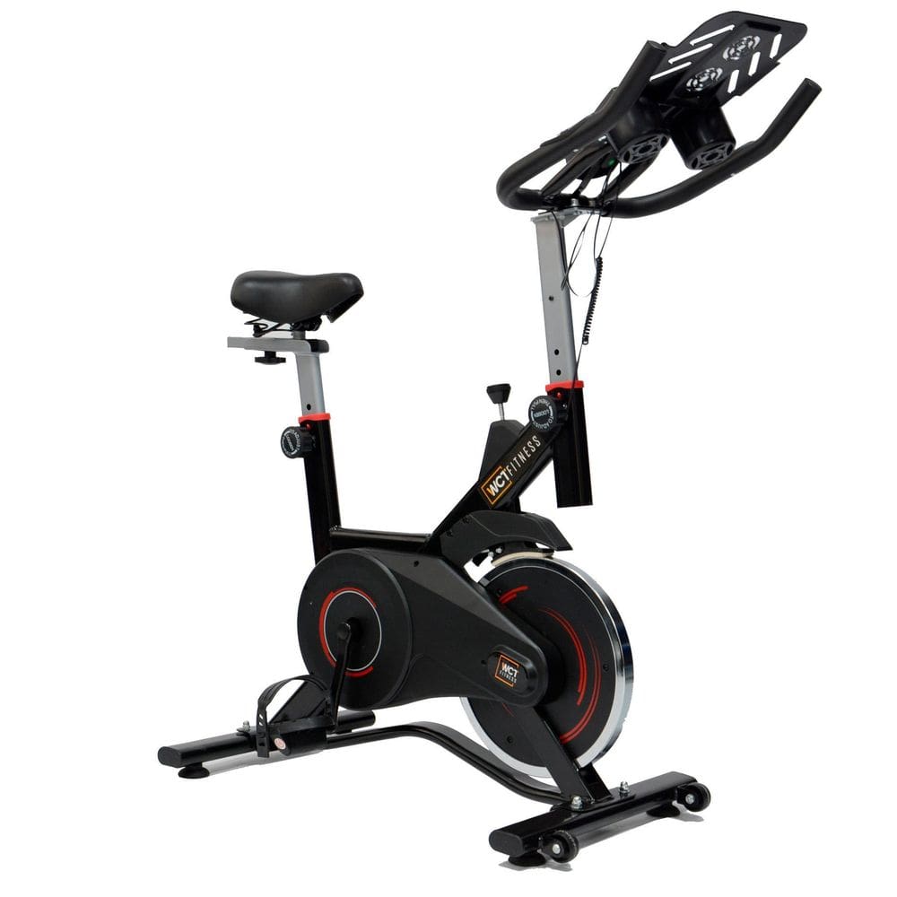 Bicicleta Spinning Wct Fitness 8Kg Roda Inércia Cor Preto E