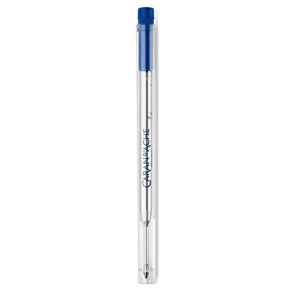 Carga Caneta Esferografica Carand`Ache Goliath Fina Blue